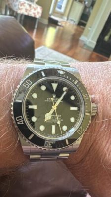 Superclone Rolex Submariner 41mm Black Dial 124060 No-Date photo review