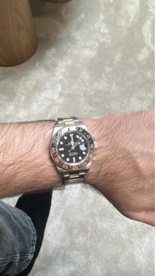 Superclone Rolex GMT-Master II 40mm Black Dial 126711CHNR Root Beer photo review