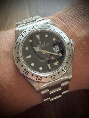 Rolex Explorer 40mm Black Dial 16550 photo review