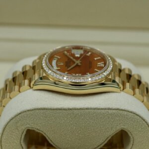 Superclone Rolex Day-Date 36 mm Carnelian Dial 128348RBR
