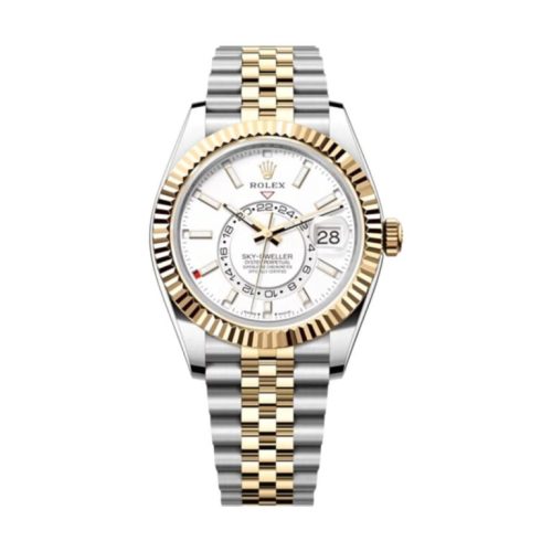 Superclone Rolex Sky-Dweller 42 mm Intense white Dial 336933 photo review