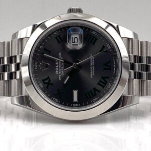 Superclone Rolex Datejust 41mm Rhodium Dial 126300 “Wimbledon” Jubilee