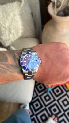 Rolex Submariner 40mm Blue Dial 116619LB “Smurf” photo review