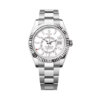 Superclone Rolex Sky-Dweller 42 mm Cadran blanc intense 336934
