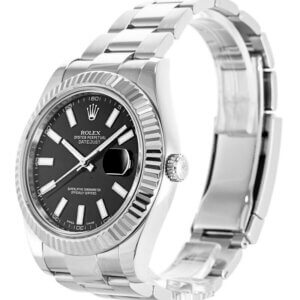 Rolex Datejust 41mm Zwarte Wijzerplaat 116334