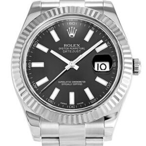 Rolex Datejust 41mm Zwarte Wijzerplaat 116334