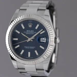 Rolex Datejust 41mm Blue Dial 126334 Oyster