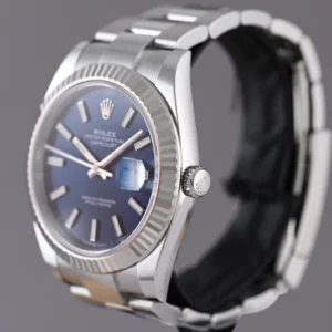 Rolex Datejust 41mm Blue Dial 126334 Oyster
