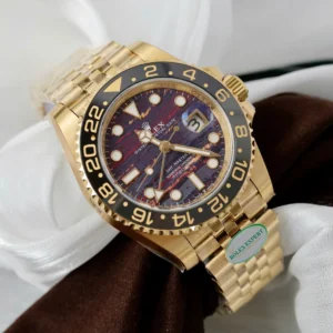 Superclone Rolex GMT-Master II 40 mm 126718GRNR Tiger Iron Dial
