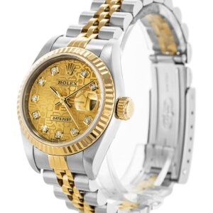 Rolex Datejust 26mm Gold Dial 79173