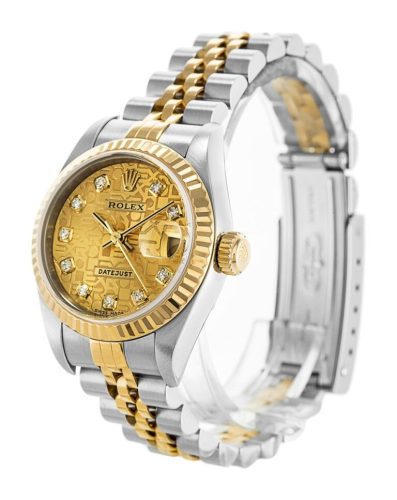 Rolex Datejust 26mm Gold Dial 79173 photo review