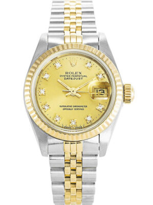 Rolex Datejust 26mm Gold Dial 69173-2 photo review