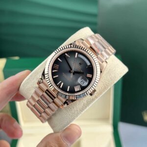 Superclone Rolex Day-Date 40 mm Cadran Ardoise Ombre 228235