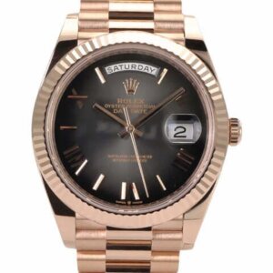 Superclone Rolex Day-Date 40 mm Cadran Ardoise Ombre 228235