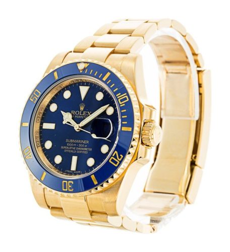 Rolex Submariner 40mm Blue Dial 116618LB photo review