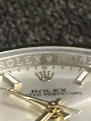 Rolex Oyster Perpetual 41mm Yellow Dial 124300 photo review
