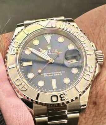 Superclone Rolex Yacht-Master Blue Dial 126622 40mm photo review