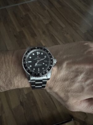 Rolex GMT-Master 40mm Black Dial 16750 photo review