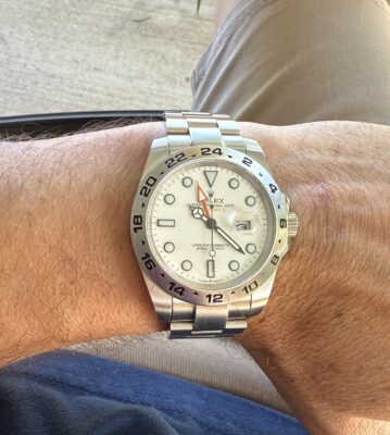Rolex Submariner 40mm White Dial 1453863 photo review