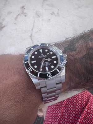 Superclone Rolex Submariner 41mm Black Dial 124060 No-Date photo review