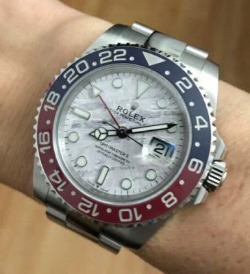 Rolex GMT-Master II 40mm Meteorite Dial 126719BLRO “Superman” photo review