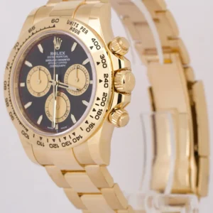 Superclone Rolex Daytona 40 mm Intense black Dial 126508