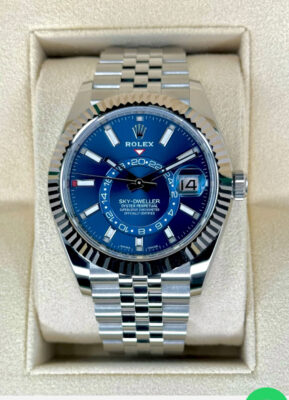 Superclone Rolex Sky-Dweller 42 mm Intense white Dial 336934 photo review