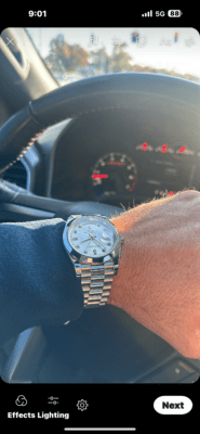 Rolex Day-Date II 40mm Silver Dial 218239 photo review