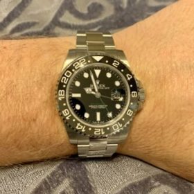 Superclone Rolex GMT-Master II 126710GRNR “Bruce Wayne” Oyster 2024 photo review