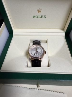 Superclone Rolex Cellini 38mm White Dial REP016810 photo review
