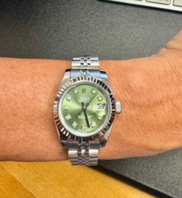 Rolex Datejust 31mm Mint Green Dial 278274 photo review