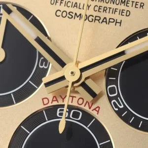 Superclone Rolex Daytona 40 mm Golden Dial 126518LN “Pikachu”