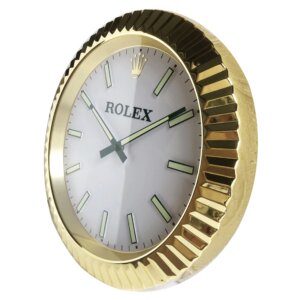 ROLEX WALL CLOCK – DATEJUST GOLD