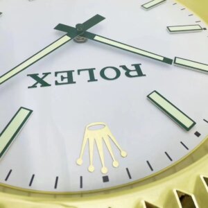 ROLEX WALL CLOCK – DATEJUST GOLD