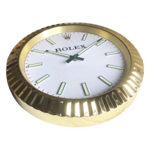 ROLEX WALL CLOCK – DATEJUST GOLD