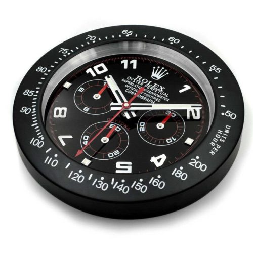 ROLEX WALL CLOCK – DAYTONA BLACK/RED photo review