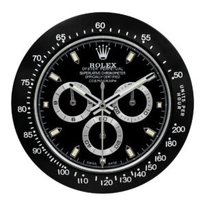 ROLEX WALL CLOCK – DAYTONA Reverse Panda
