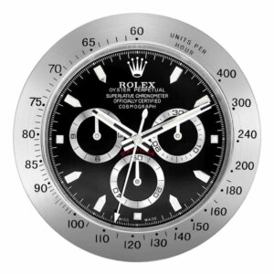 ROLEX WALL CLOCK – DAYTONA CHRONOGRAPH BLACK