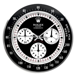 ROLEX WALL CLOCK – DAYTONA PAUL NEWMAN BLACK
