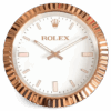 ROLEX WALL CLOCK – F1 ROSE GOLD OYSTER