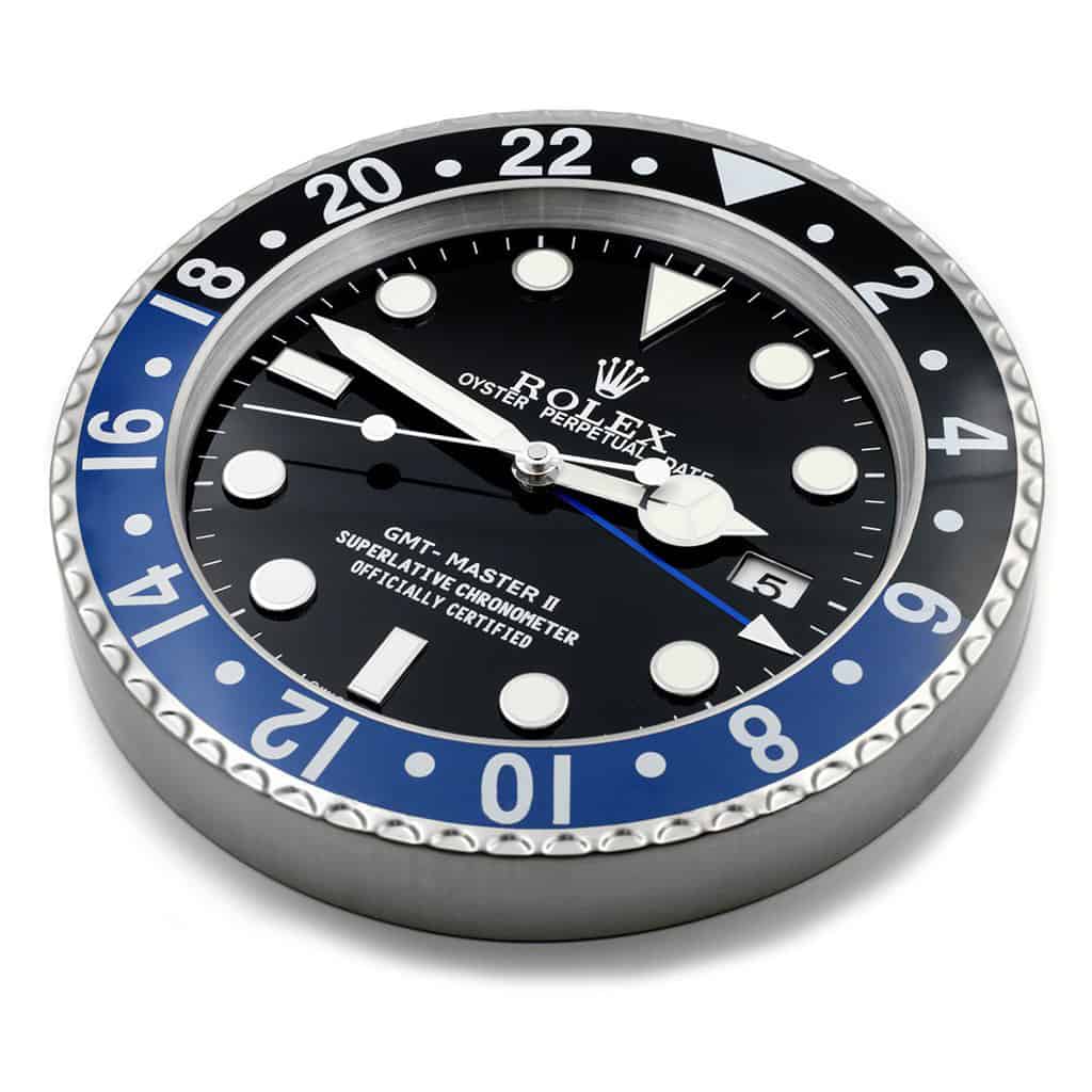 ROLEX WALL CLOCK – GMT MASTER II BATMAN