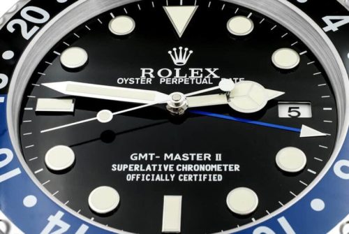 ROLEX WALL CLOCK – WIMBLEDON OYSTER DATEJUST GOLD photo review
