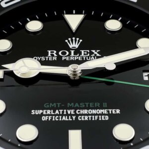 ROLEX WANDKLOK – GMT MASTER II ZWART