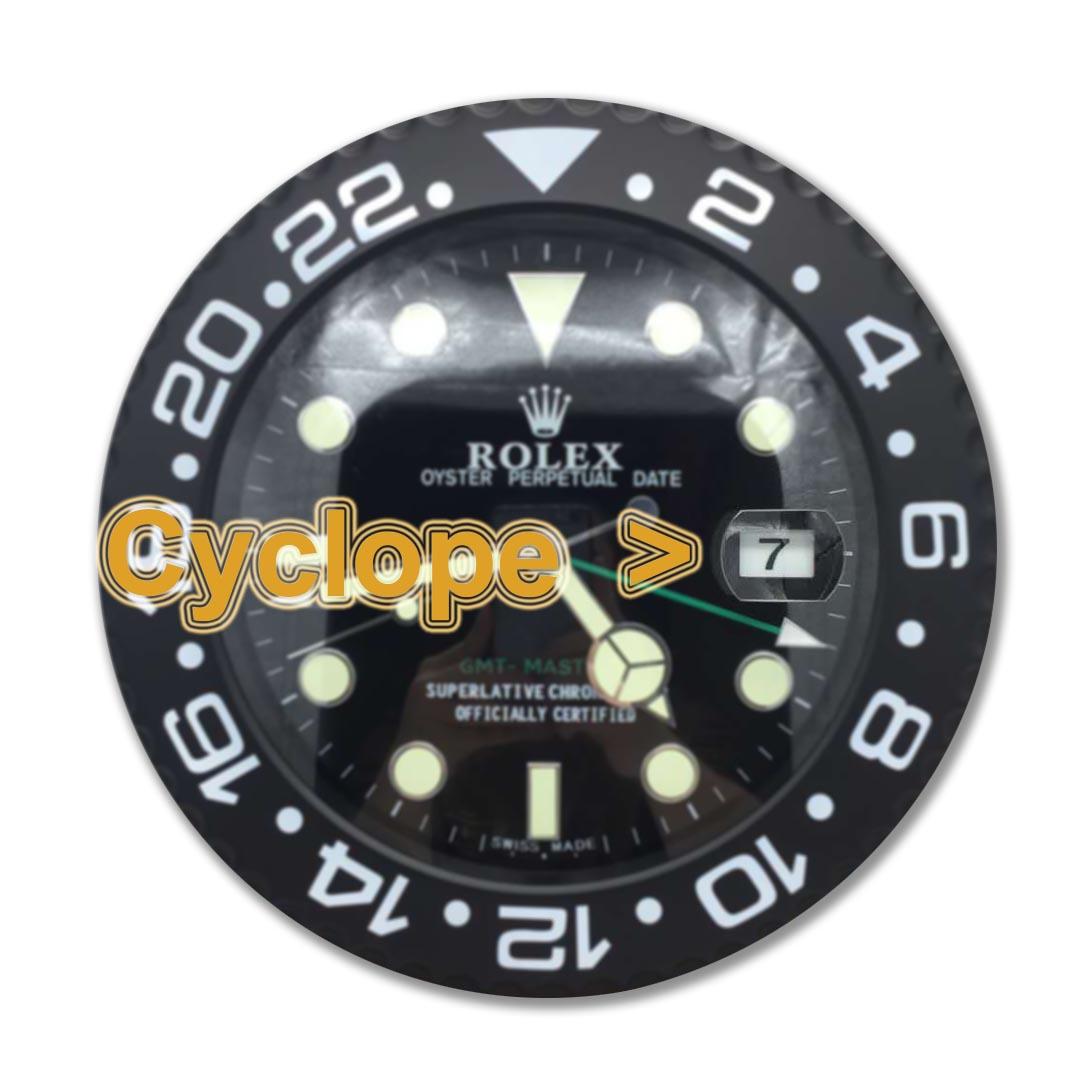 ROLEX WANDKLOK – GMT MASTER II ZWART