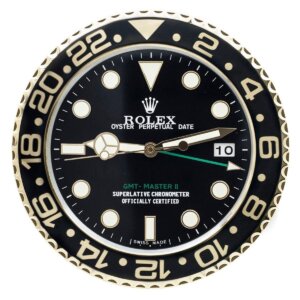 ROLEX WALL CLOCK – GMT MASTER II GOLD