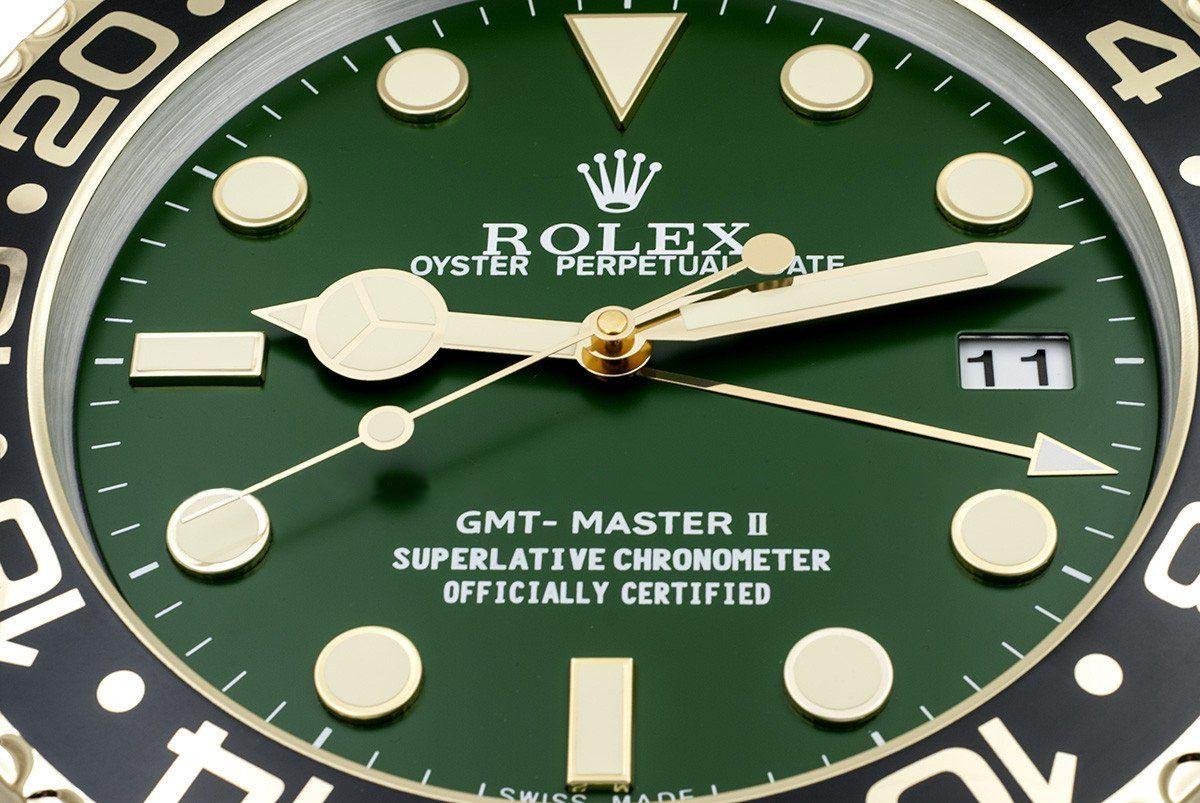 ROLEX WALL CLOCK – GMT MASTER II GOLD