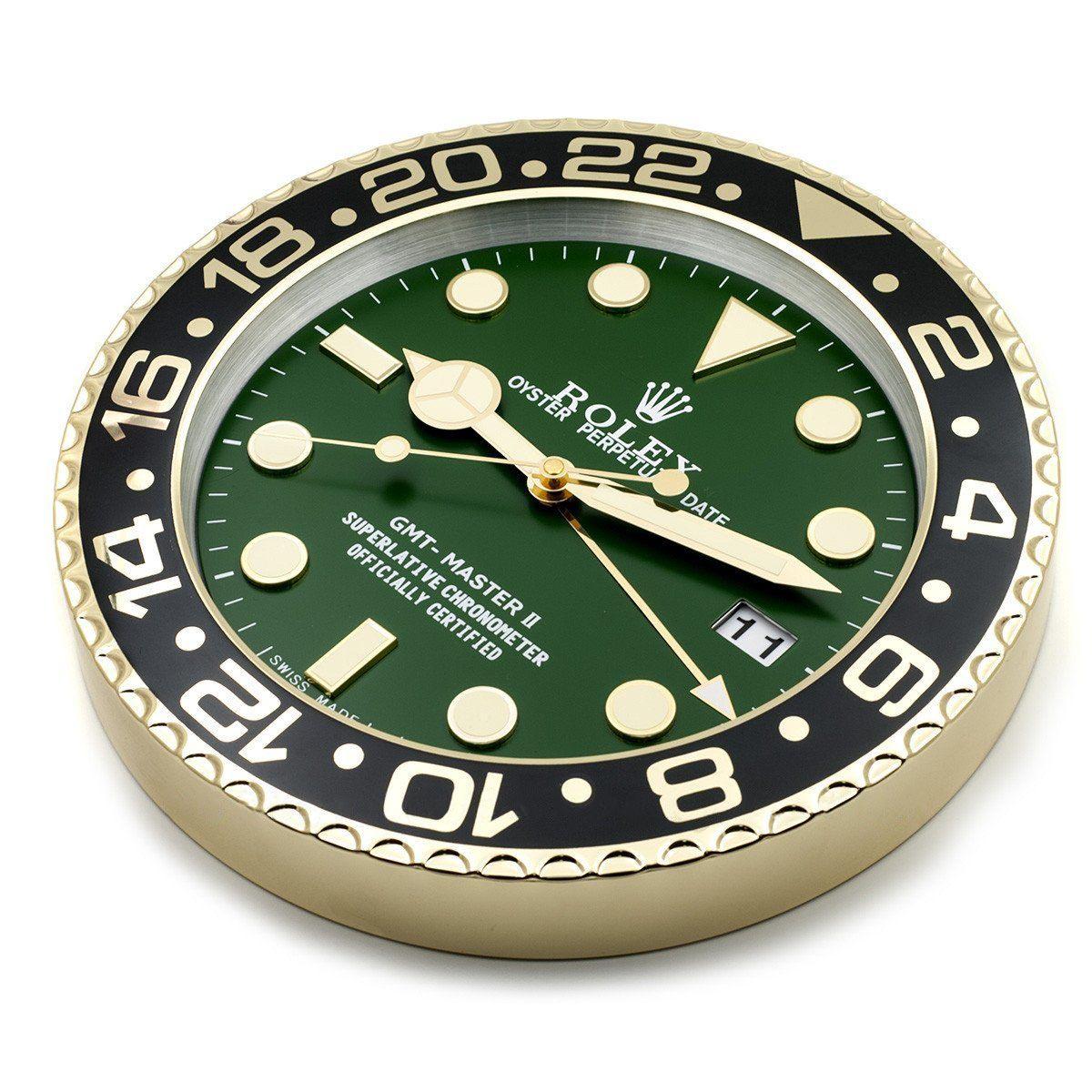 ROLEX WALL CLOCK – GMT MASTER II GOLD
