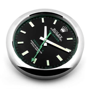 ROLEX WALL CLOCK – MILGAUSS BLACK