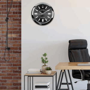 ROLEX WALL CLOCK – OYSTER PERPETUAL BLACK