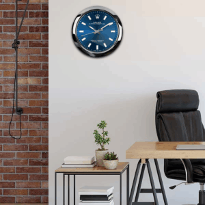 ROLEX WALL CLOCK – OYSTER PERPETUAL BLUE